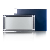 صحن تقديم بزخرفة بلاتينية مستوحاة من الطراز الاندل...