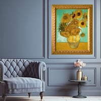 لوحة جدارية كلاسيكية مطبوعة ومغلفة بالزجاج - الفنا...