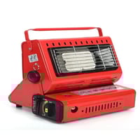 مدفأة وموقد غاز 2 في 1 من دي ال سي للرحلات والتخيي...