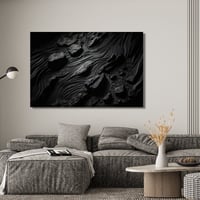 لوحة جدارية مطبوعة على لوح خشب MDF بنقش تجريدي لون...