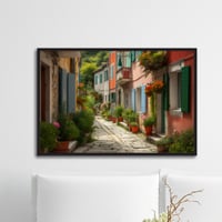 لوحة جدارية كنفاس مطبوعة - منظر طبيعي