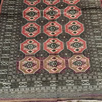 سجادة نسيج يدوي باكستاني صوف مع الحرير | مقاس: 1.8...