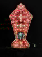 زينة رمضان - فانوس ملون مضيء