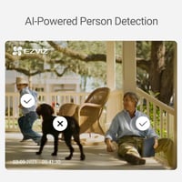 كاميرا مراقبة ذكية LC3 فل اتش دي 1080 ، واي فاي، س...