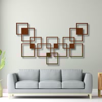 منحوتة خشبية لوحة ديكور نقشة تجريدي