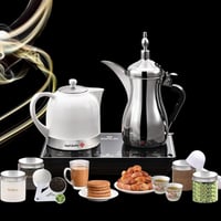 ماكينة تحضير الشاي والقهوة العربية من دلة الخليج،...