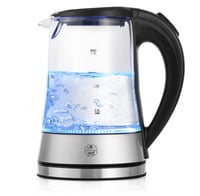 غلاية كاتيل كهربائية زجاجية سعة 1.7 لتر 1850 واط