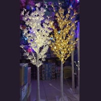 اشجار زينة باضاءة ليد LED - زينة رمضان ذهبي - 180...