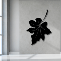 منحوتة خشبية لوحة ديكور نقشة مودرن ورقة