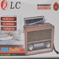 راديو ومكبر صوت يعمل بتقنية البلوتوث من دي ال سي