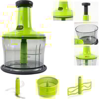 مفرمة يدوية خضار ولحوم متعددة الوظائف 3 في 1 شفرات...