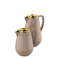 طقم ترمس حراري لحفظ السوائل الساخنة قطعتين من هوم...