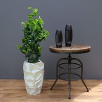 حوض و اصيص - فازة ارضية للنباتات و الورورد فايبر -...