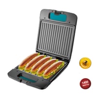 سخان ساندويش و توستر كبير من هوم ماستر - 1400 واط