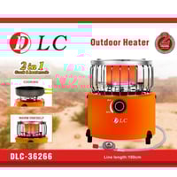 دفاية خارجية بالغاز 2 في 1 من دي ال سي