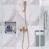 خلاط دش اتوماتيك بتصميم حديث - لون برونزي