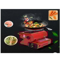 مدفأة وموقد غاز 2 في 1 من دي ال سي للرحلات والتخيي...