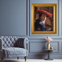 لوحة جدارية كلاسيكية مطبوعة ومغلفة بالزجاج - الفنا...