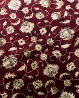 سجادة كشميري مصنوع من الحرير والصوف الطبيعي | مقاس...