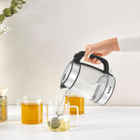 غلاية كهربائية زجاجية بتصميم لاسلكي من تيفال - سعة...