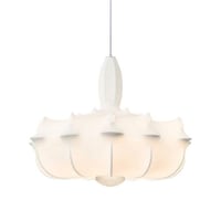 انارة سقف معلقة ثريا كوكون حرير ليد- مقاس 80 سم