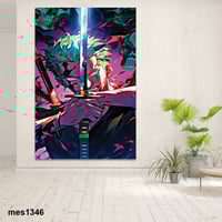 لوحة جدارية مطبوعة على لوح اكريلك من انمي One Piec...