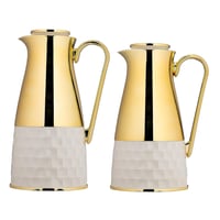 طقم ترمس حراري للقهوة والشاي من السيف - سعة 0.7 و...