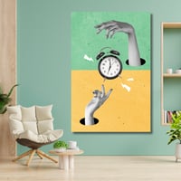 لوحة جدارية فنية مطبوعة - ديكور جدارية تشكيلية