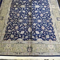 سجادة ايرانية صوف و حرير تبريزي صناعة يدوية | مقاس...