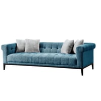 كنب 3 مقاعد مودرن - لون ازرق