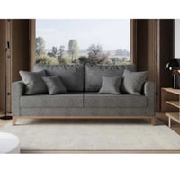 كنب مقعدين مودرن - لون رمادي