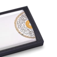 صحن تقديم مستطيل بورسلان فاخر مذهب بزخرفة انيقة من...