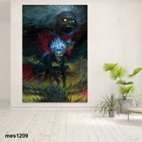 لوحة جدارية مطبوعة على لوح اكريلك من انمي داندا دا...