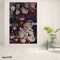 لوحة جدارية مطبوعة على لوح اكريلك من انمي Jujutsu...