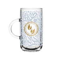 طقم كوب فاخر مع حامل شموع وكوستر بزخرفة انيقة من ا...