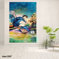 لوحة جدارية مطبوعة على لوح اكريلك من انمي Blue Loc...
