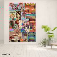 لوحة جدارية مطبوعة على لوح اكريلك - صور اعلانات