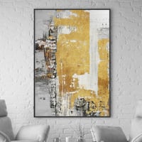 لوحة كانفس جدارية مطبوعة فن تجريدي