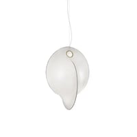 انارة سقف معلقة كوكون حرير اوفرلاب - مقاس 40 سم