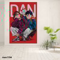 لوحة جدارية مطبوعة على لوح اكريلك من انمي داندا دا...