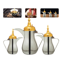 طقم دلة رسلان طقم دلة قهوة عربية ستيل جودة عالية -...