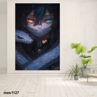 لوحة جدارية مطبوعة على لوح اكريلك من انمي قاتل الش...