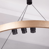 اضاءة سقف معلقة - ثريا علاقي تصميم مودرن