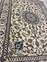 سجاد ايراني نائين صوف وحرير- صناعة و نسيج يدوي | م...