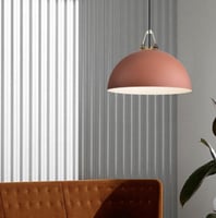 ثريا ديكورية فاخرة لون برتقالي -12 واط- مقاس 40 سم