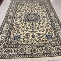 سجاد ايراني نائين صوف وحرير- صناعة و نسيج يدوي | م...