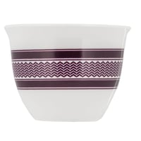 طقم فناجين قهوة عربية بنقشة ملونة انيقة من السيف-...