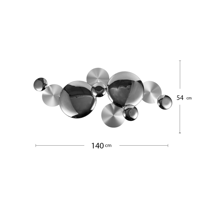 اضاءة جدارية -اناره جدارية تصميم مودرن - متوفر بمق...