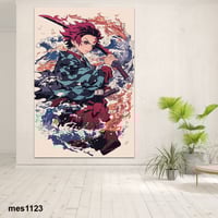 لوحة جدارية مطبوعة على لوح اكريلك من انمي قاتل الش...