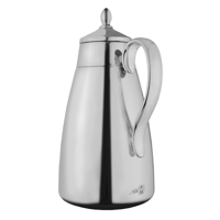 ترمس حراري ستيل للقهوة والشاي من السيف - لون فضي -...